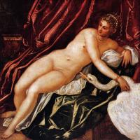 Jacopo Robusti Tintoretto - Leda and the swan